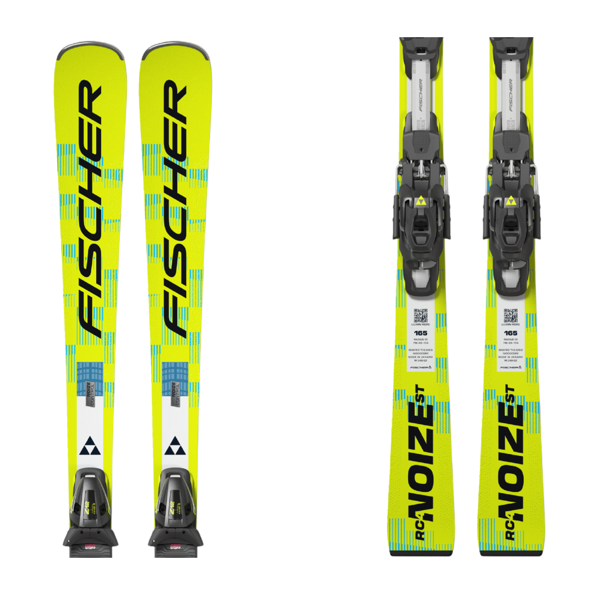 FISCHER - RC4 NOIZE ST Yellow Superflex (2025/26)