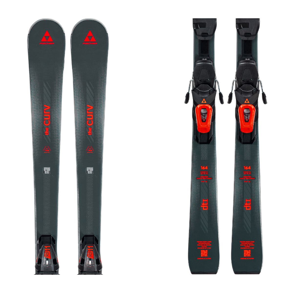 FISCHER - The Curv DTI LYT PR grey/red (2026/27)